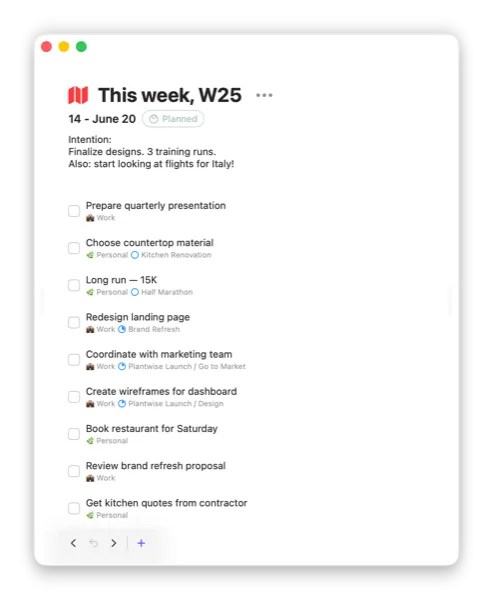 Week